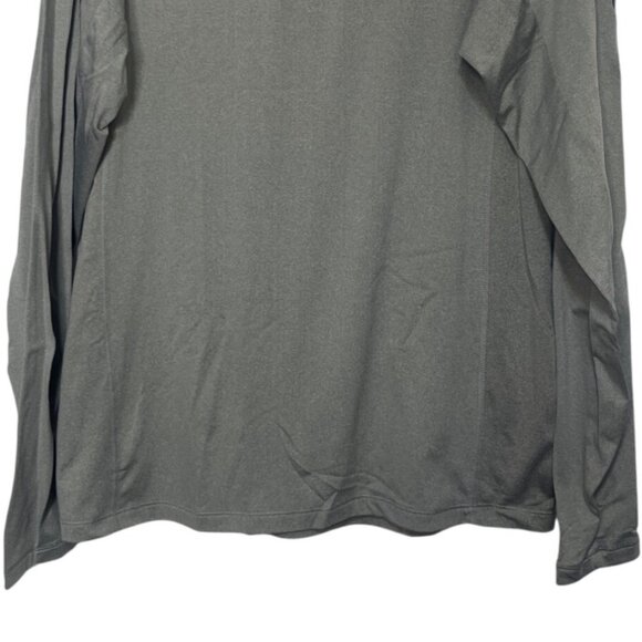Body Glove 1/4 Zip Shirt Mens Medium Gray Athletic Pullover Activewear - Picture 4 of 9